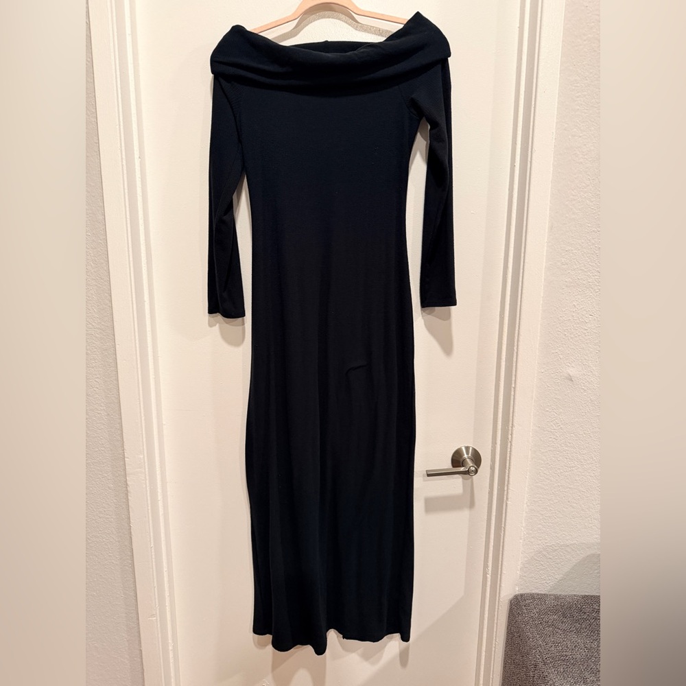 Wild Fable Black Long Sleeve Dress